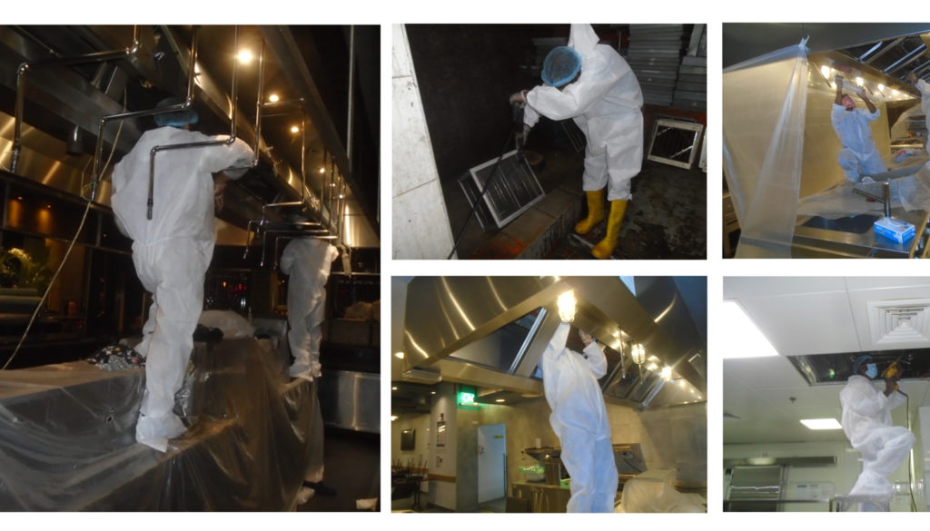 Dégraissage professionnel hotte restaurant